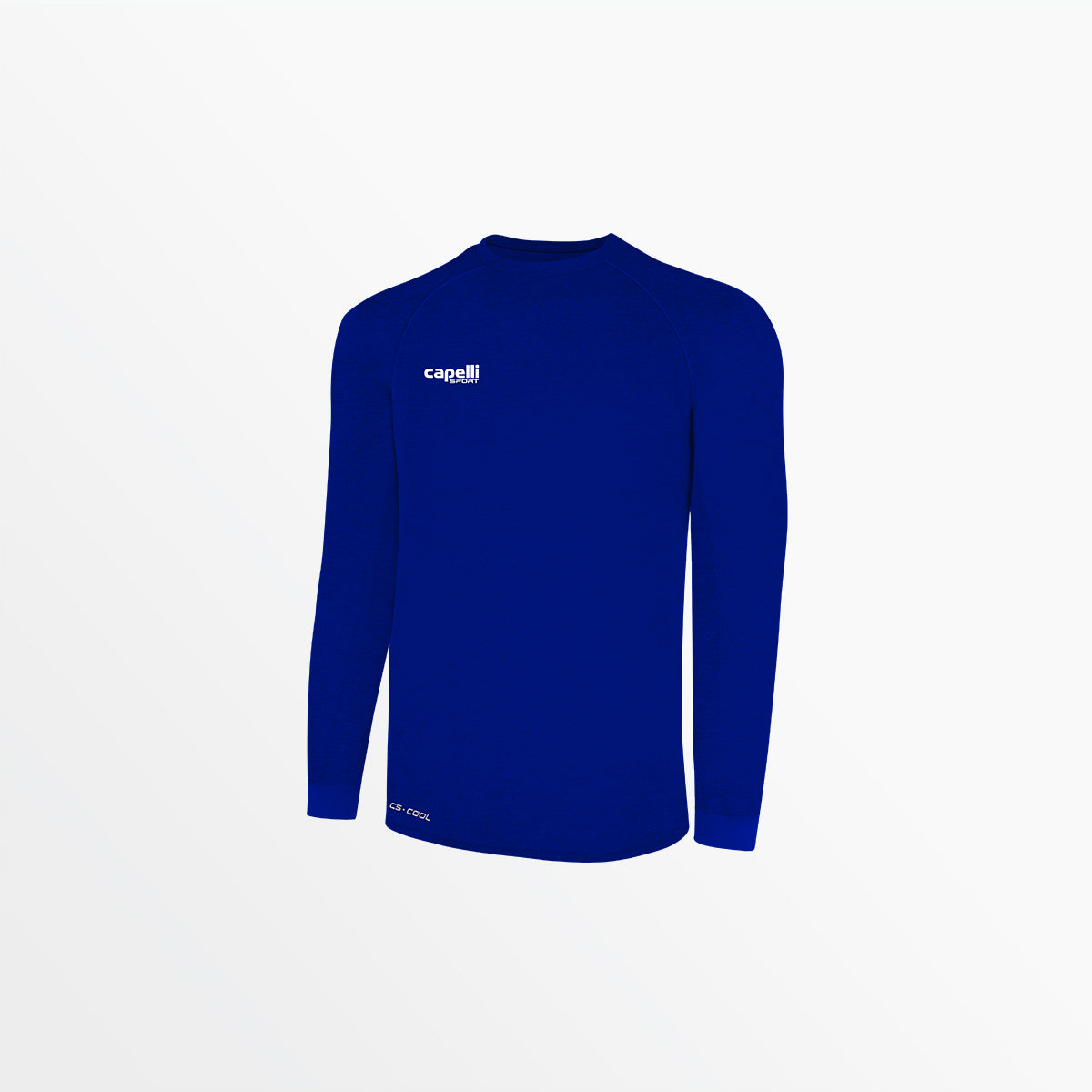 Adult Basics II Long Sleeve Training Jersey Capelli Sport S Royal Blue