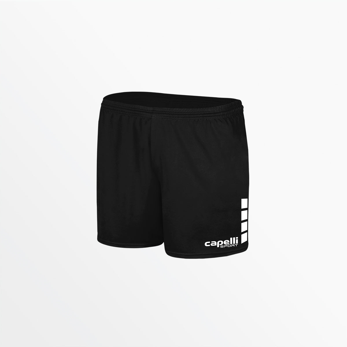 Women's Team Match Shorts With 3'' Inseam and Cubes Capelli Sport