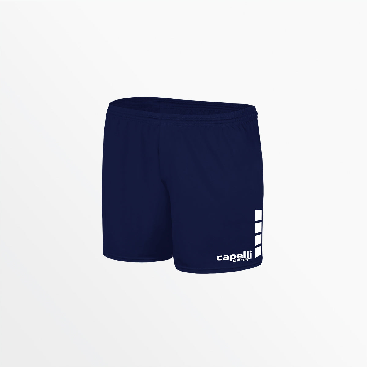 Women's Team Match Shorts With 3'' Inseam and Cubes Capelli Sport