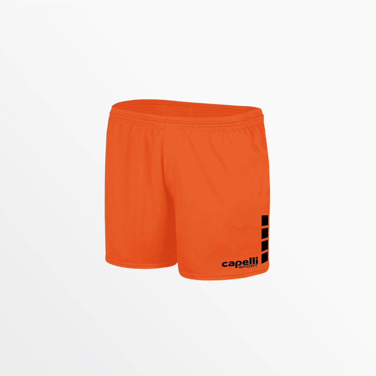 Women's Team Match Shorts With 3'' Inseam and Cubes Capelli Sport