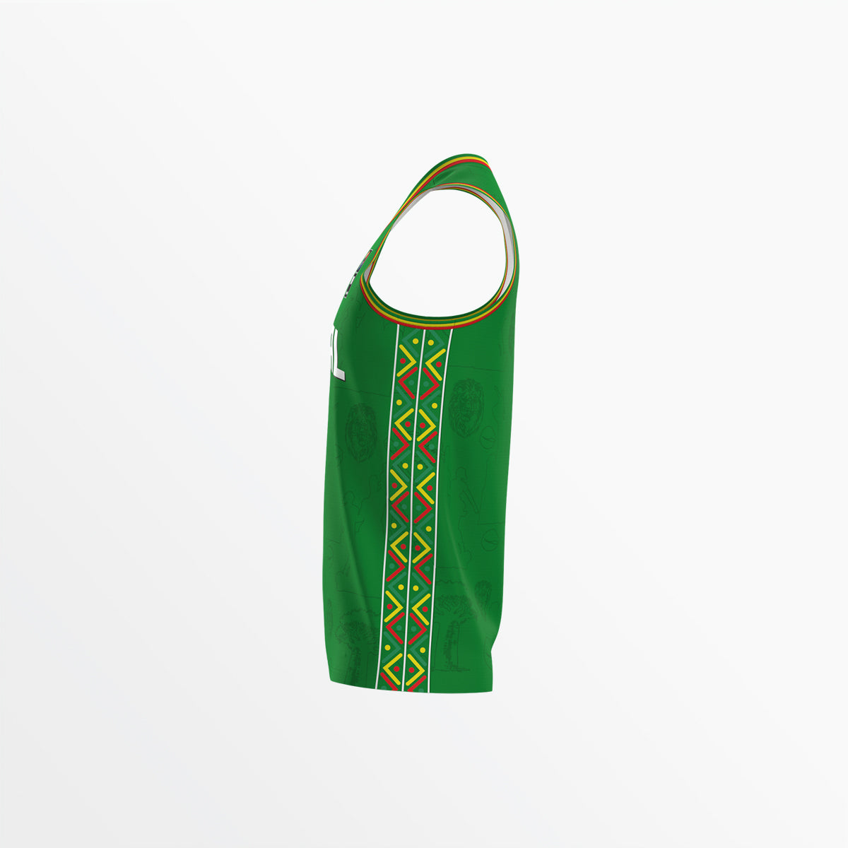 Senegal Basketball 2026/27 Home Jersey - Adult Capelli Sport