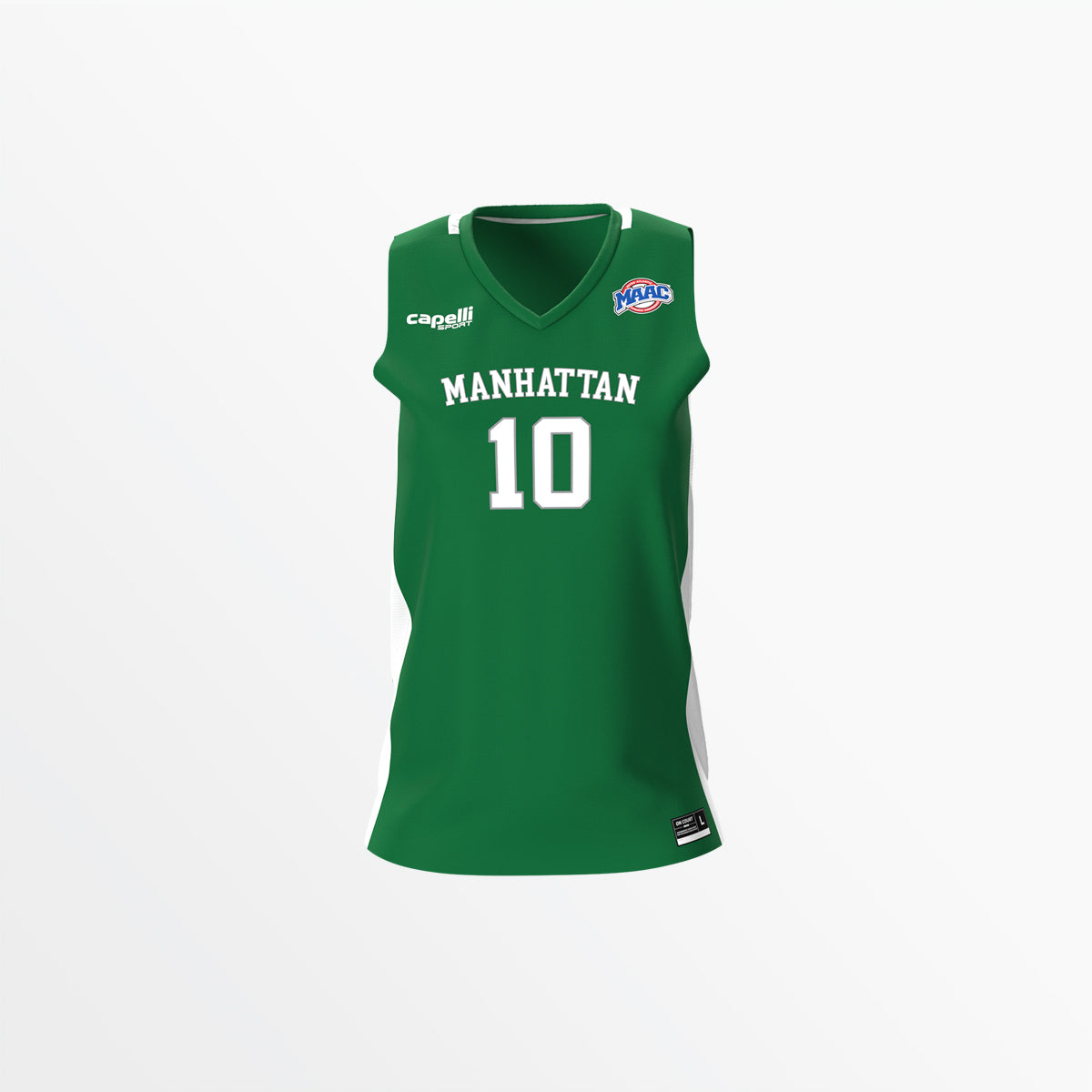 Manhattan University Women’s Basketball Replica Jersey Capelli Sport Women XS