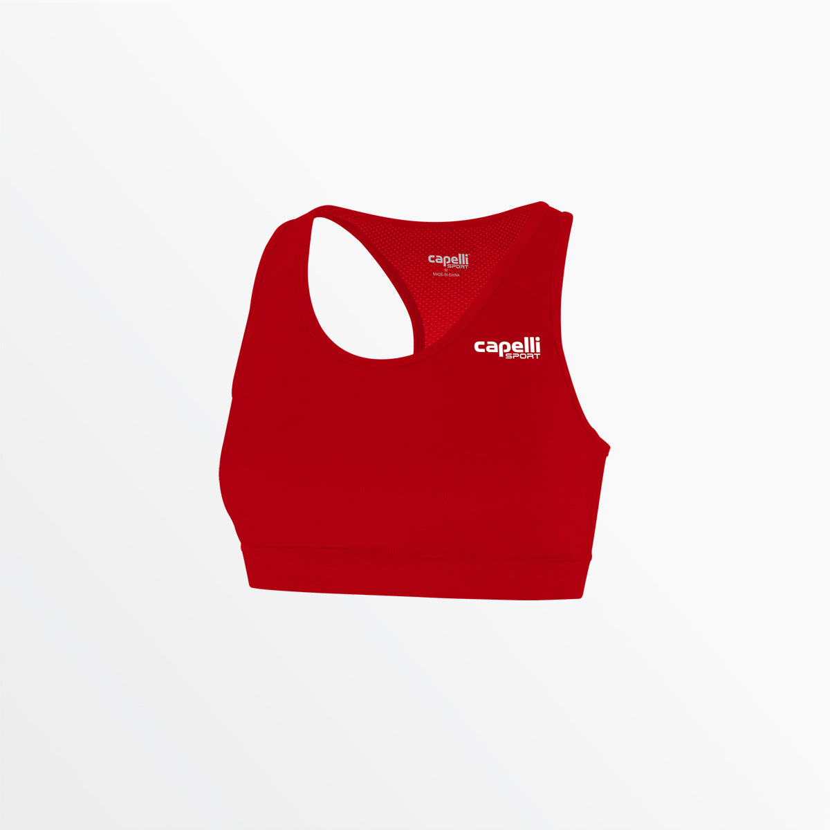 Women's Performance Essential Sports Bra Capelli Sport Red S