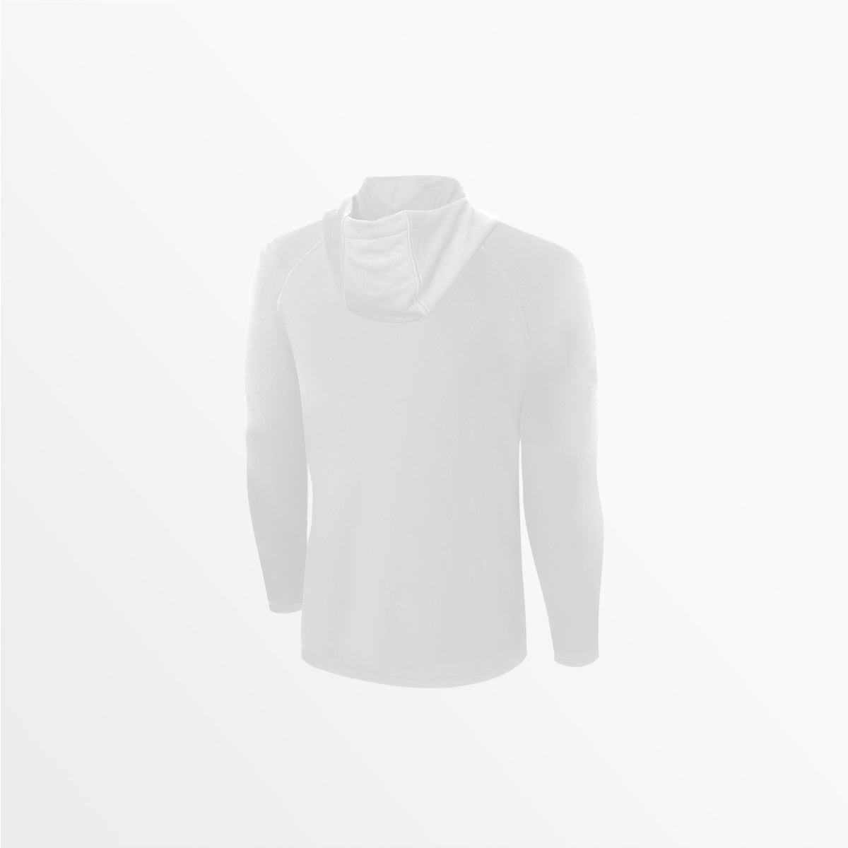 Youth Club Long Sleeve Poly Hooded Tee Capelli Sport