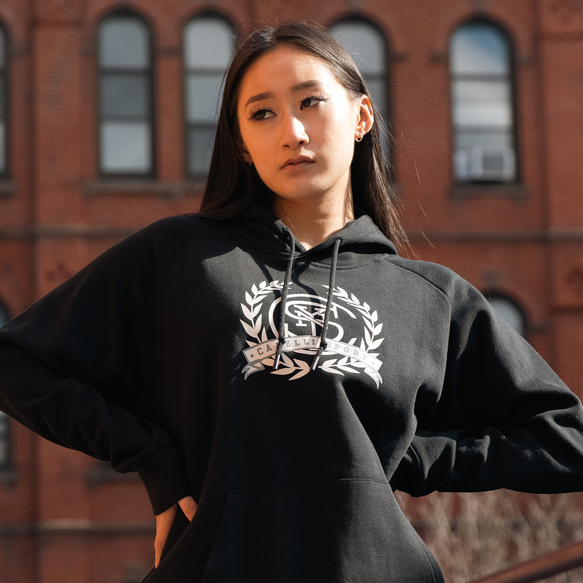 Women's Academia Circle Pullover Hoodie Capelli Sport