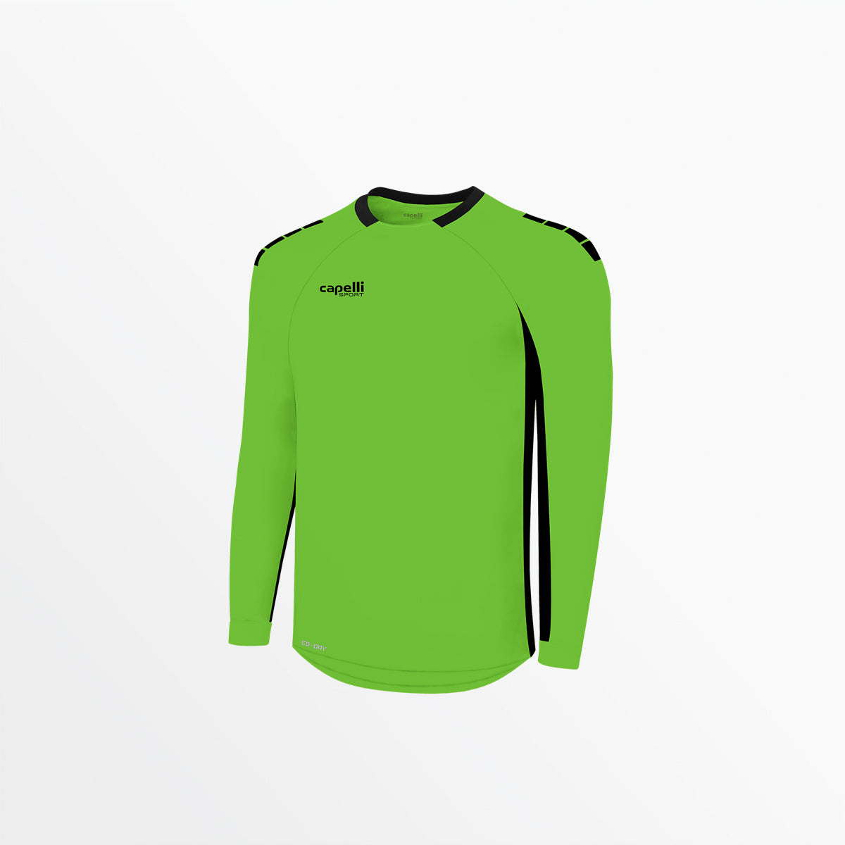 Adult Pitch Long Sleeve Goalkeeper Jersey Without Padding Capelli Sport S Neon Green