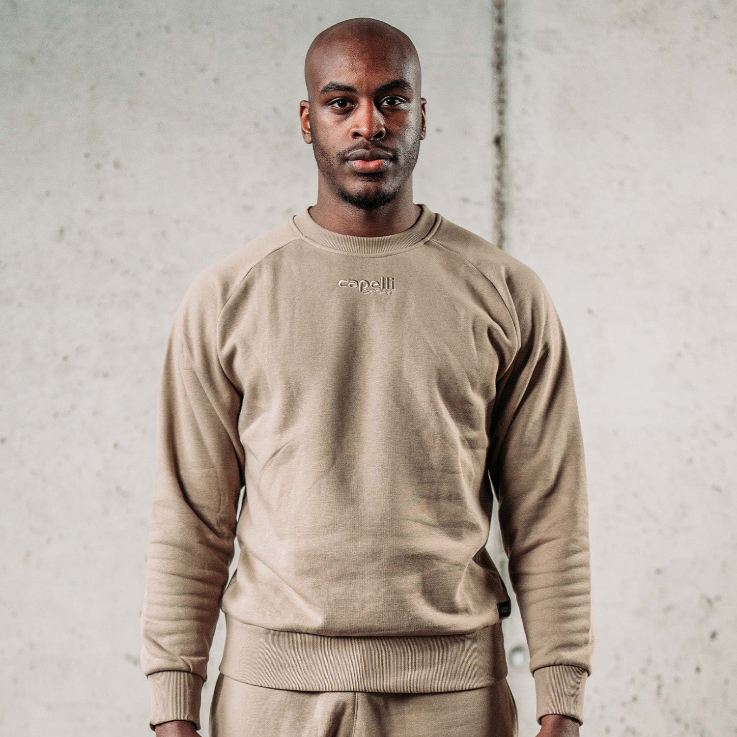 Men's Tonal Crew Neck Sweatshirt Capelli Sport