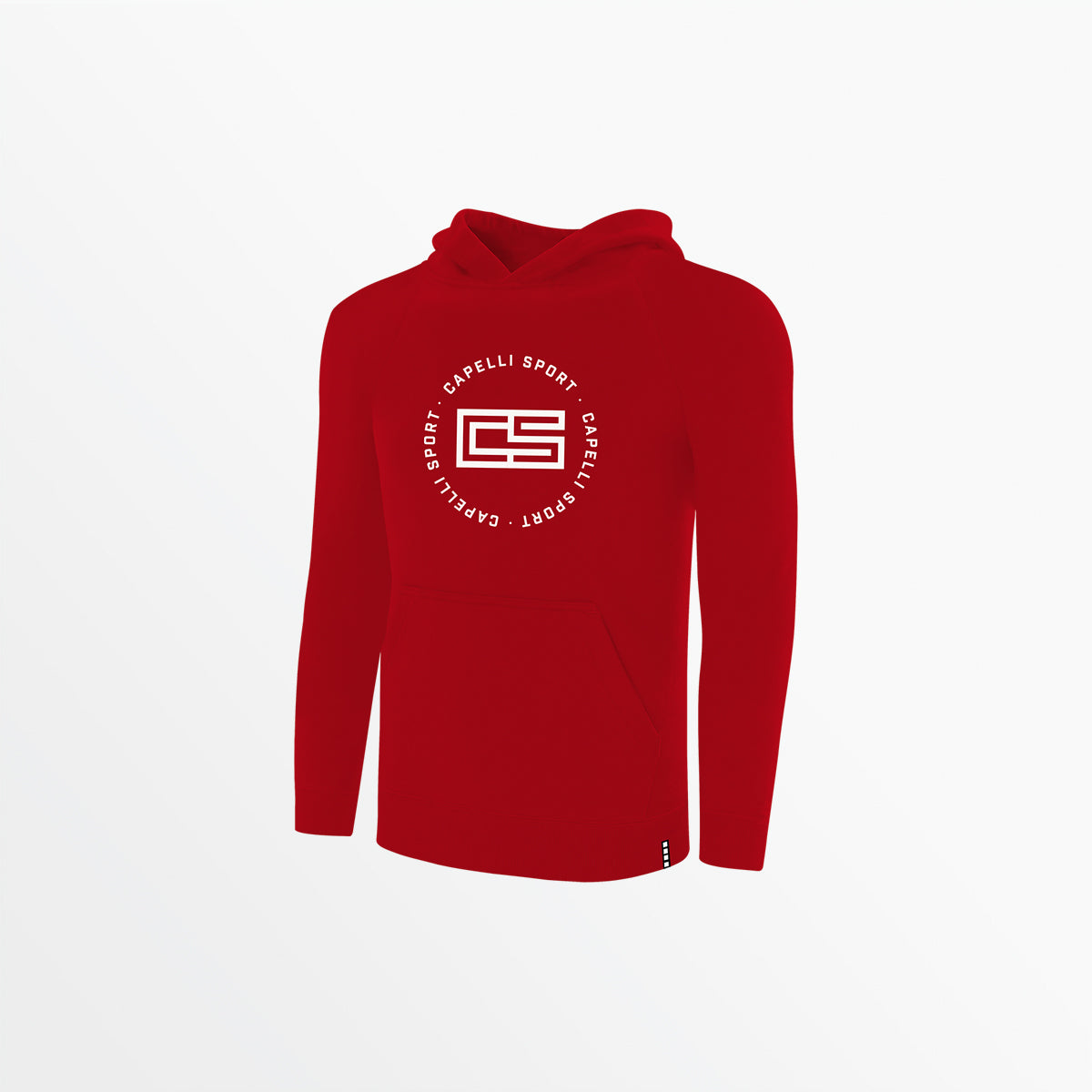 Youth Circle Monogram Pullover Hoodie Capelli Sport