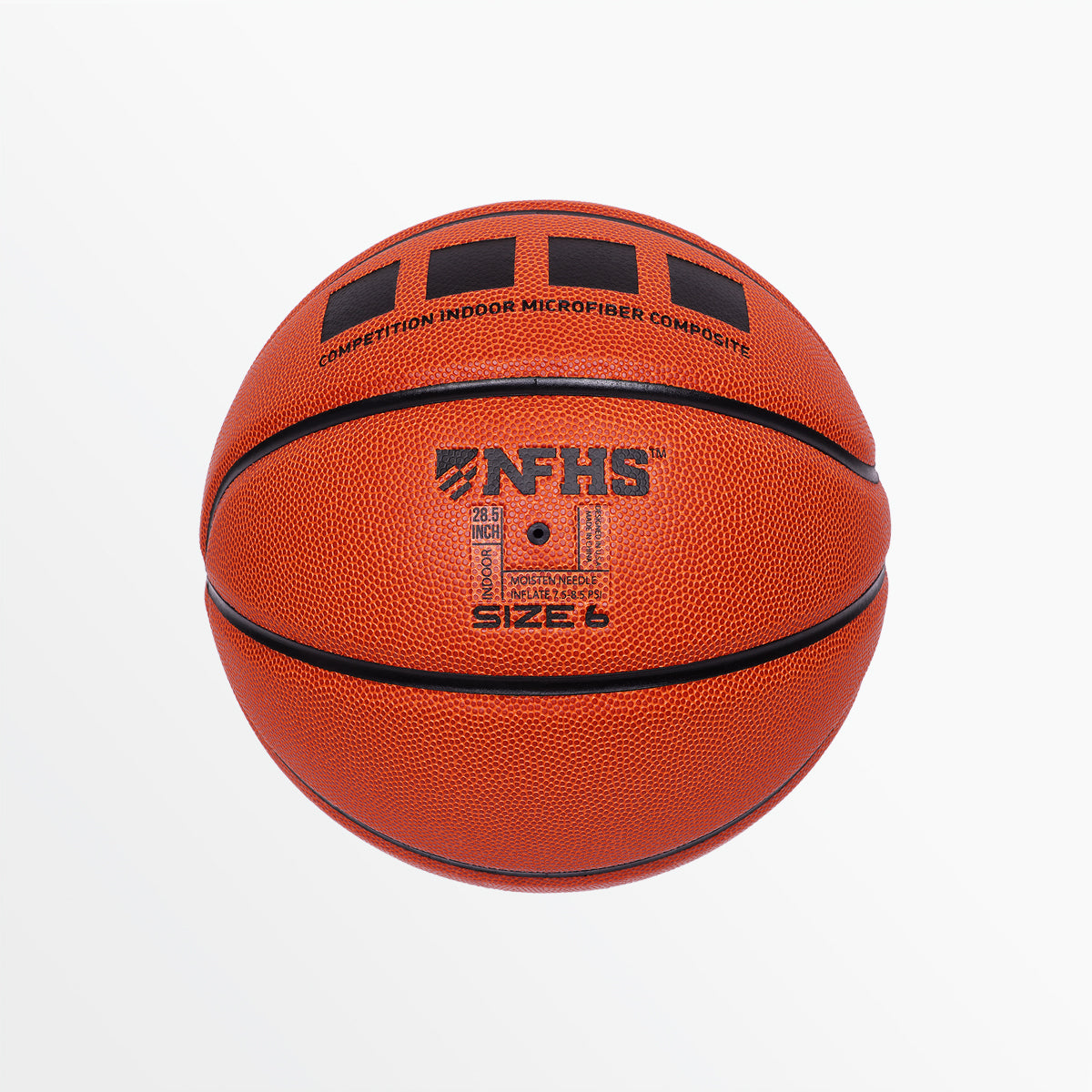 Competition Official Size 6 Microfiber Indoor Basketball - NFHS Capelli Sport