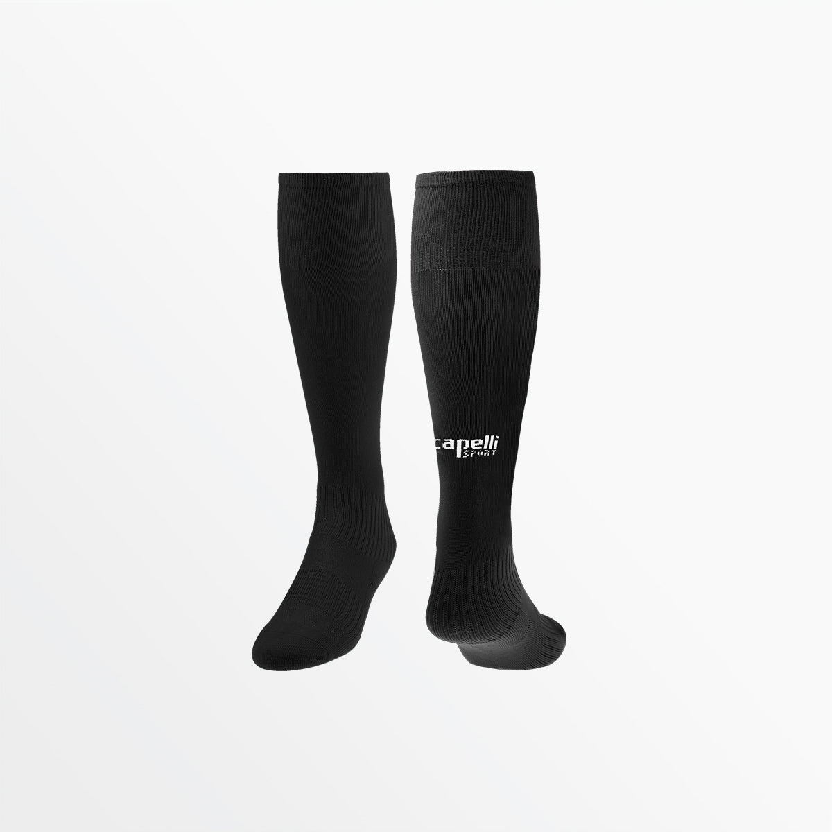 CS One Ultra Soft Knee High Soccer Socks Capelli Sport Black XS
