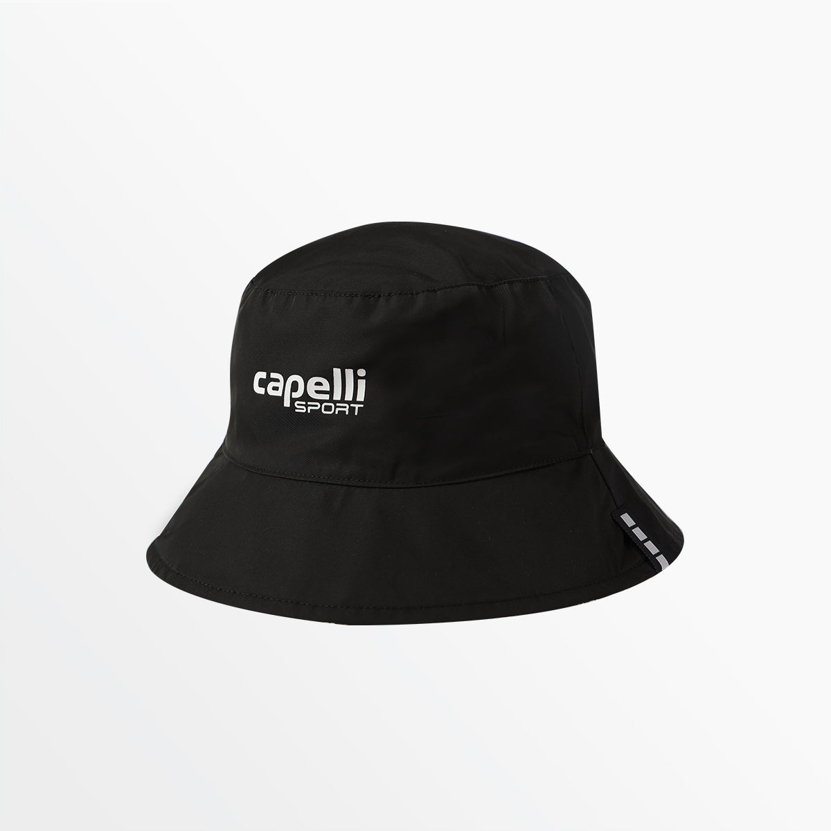 Adult CS Reversible Allover Logo Bucket Hat Capelli Sport Black M / L