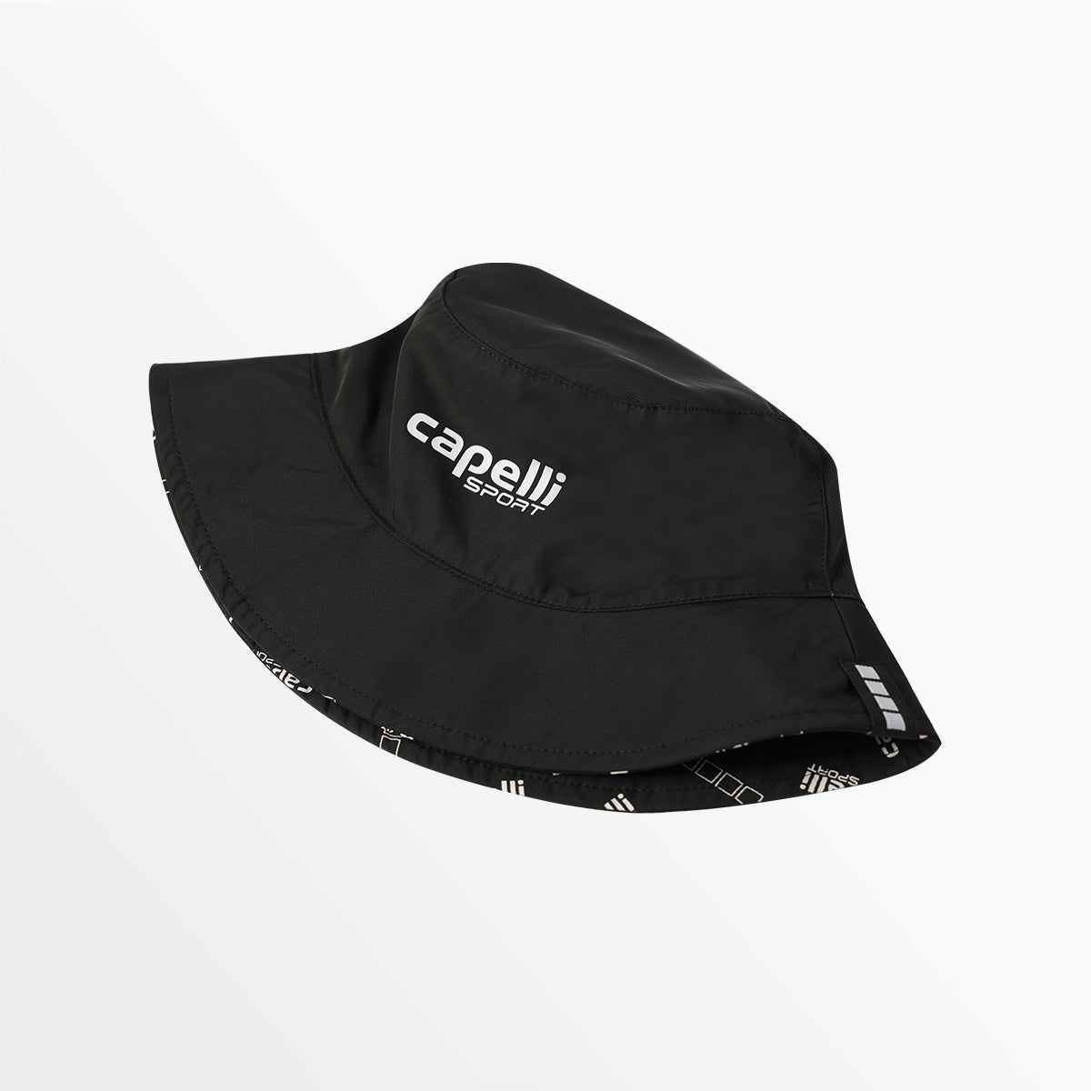 Adult CS Reversible Allover Logo Bucket Hat Capelli Sport