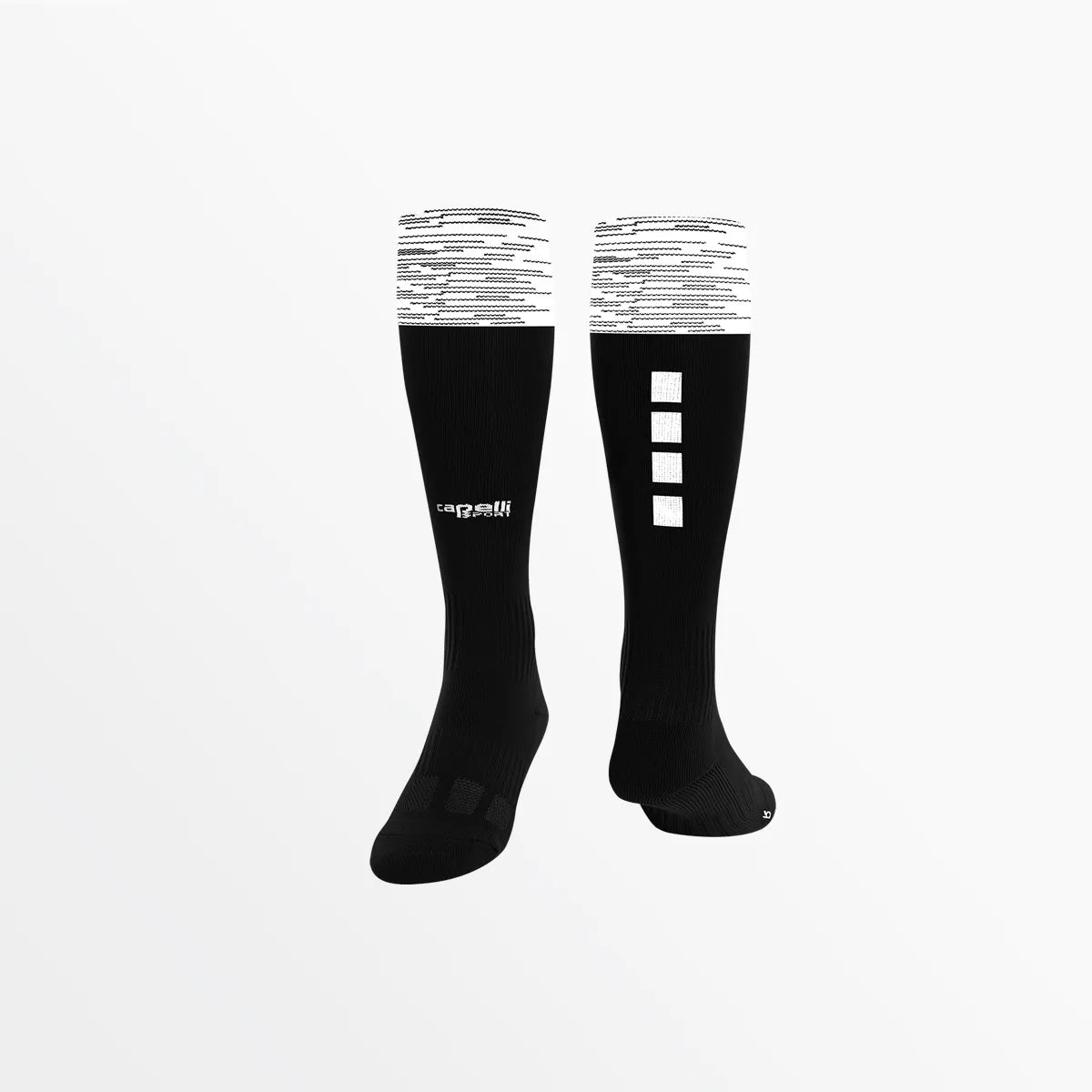 Marled Match Soccer Socks Capelli Sport Black XS