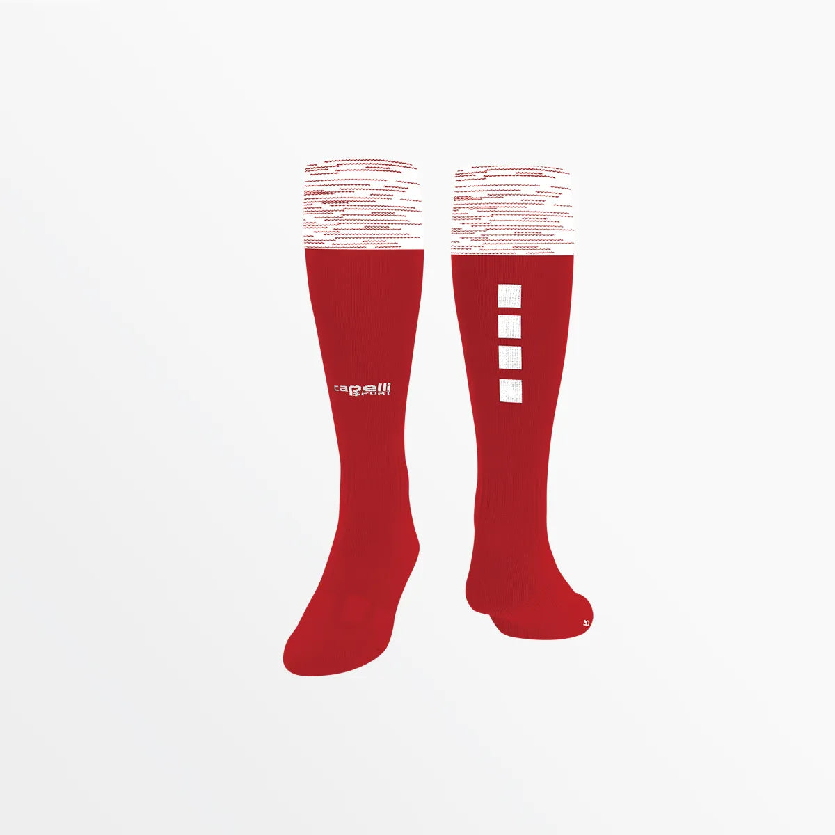 Marled Match Soccer Socks Capelli Sport Red XS
