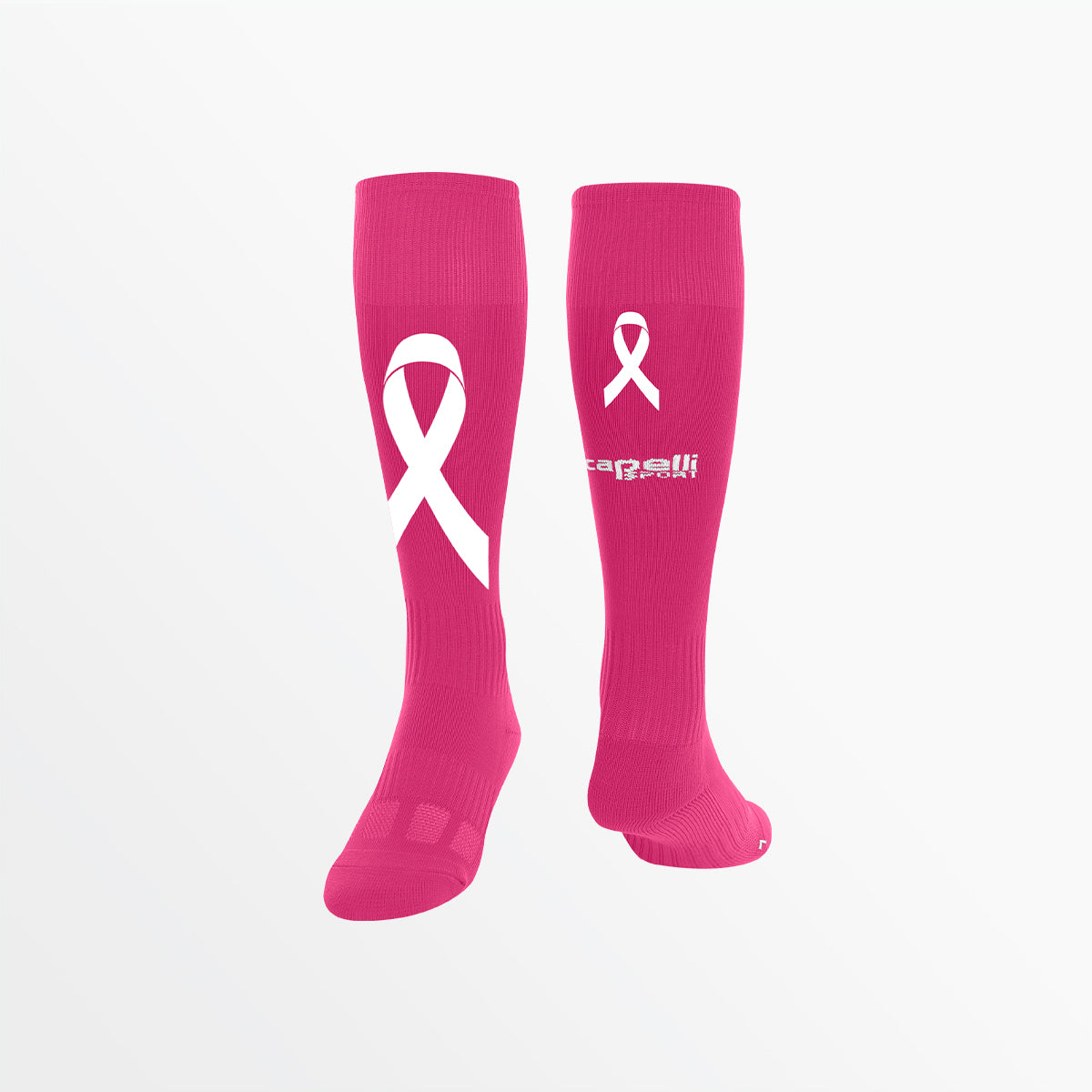 CS II Breast Cancer Awareness Sock With Ankle Support Capelli Sport Pink XS