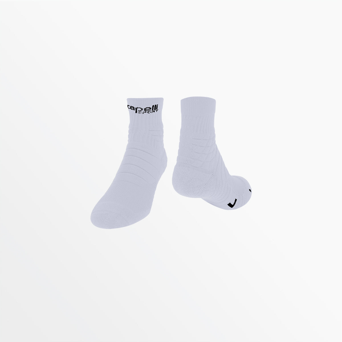 Apex CS-COOL Max Cushioned Quarter Socks Capelli Sport White XS