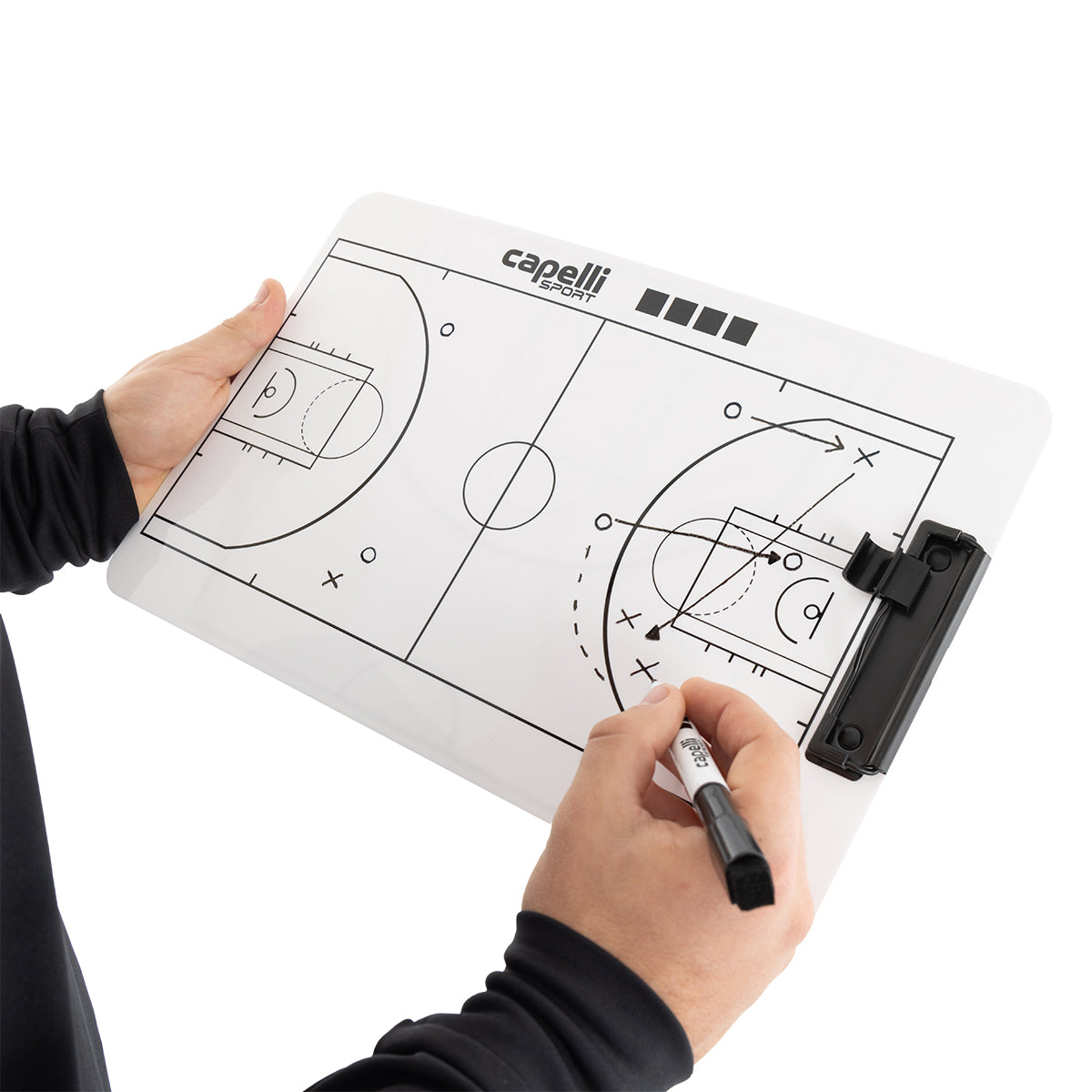 CS Basketball Dry Erase Clipboard Capelli Sport