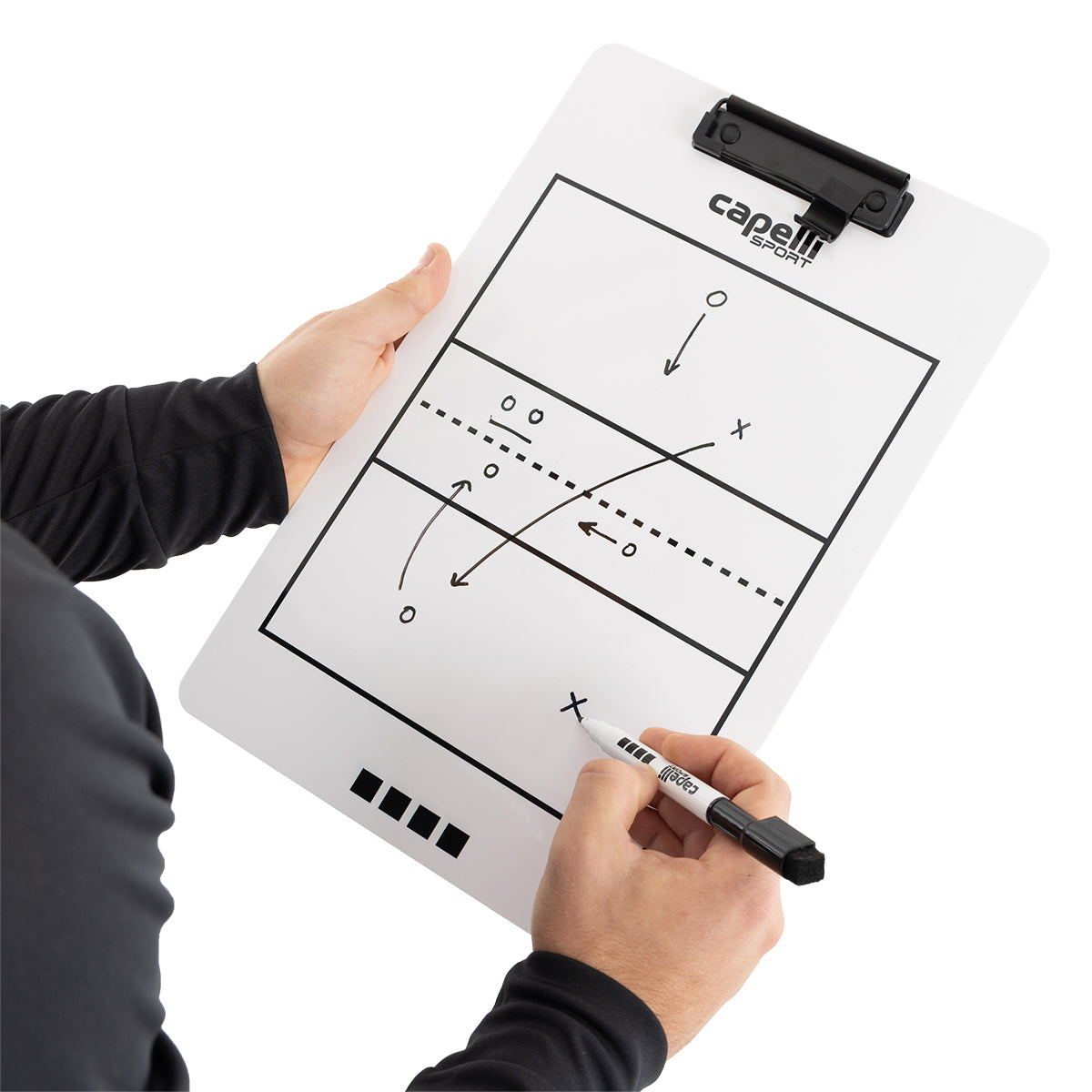 CS Volleyball Dry Erase Clipboard Capelli Sport