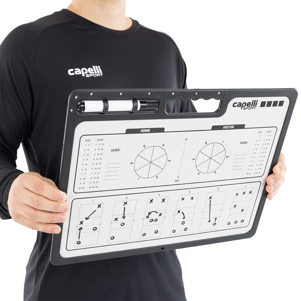 CS Volleyball Coaching Board XL Capelli Sport
