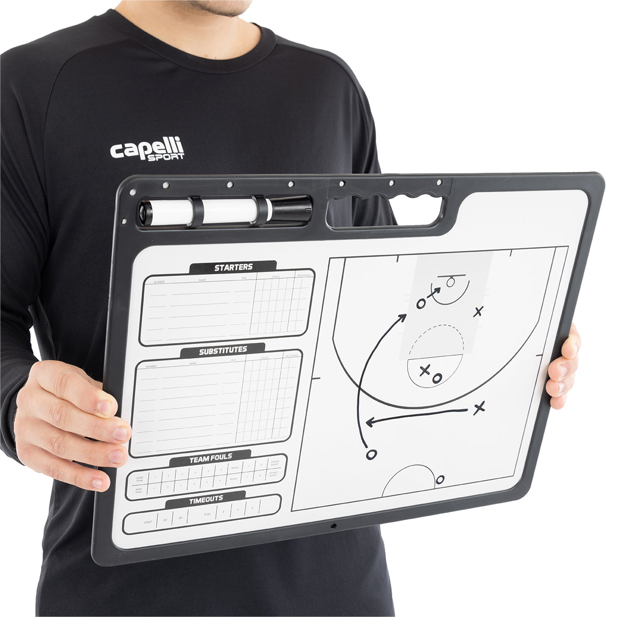 CS Basketball Coaching Board Capelli Sport