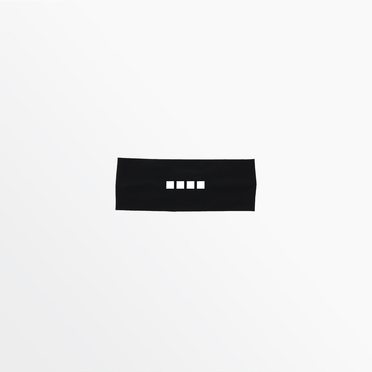 Wide Width Headband With Grip and 4 Cube Logo Capelli Sport