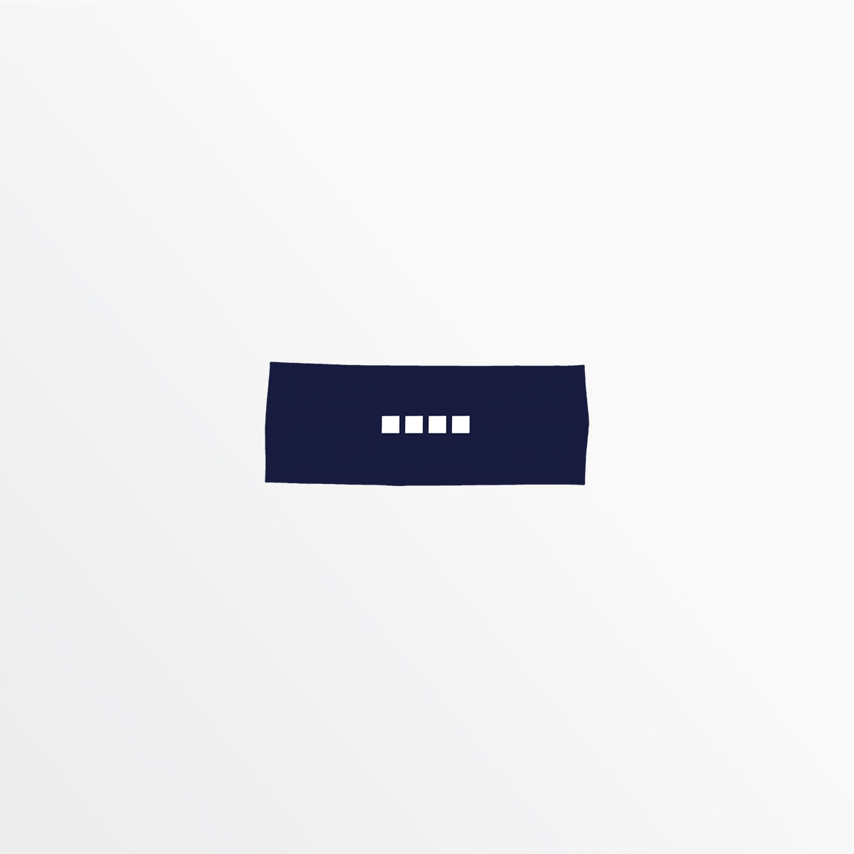 Wide Width Headband With Grip and 4 Cube Logo Capelli Sport
