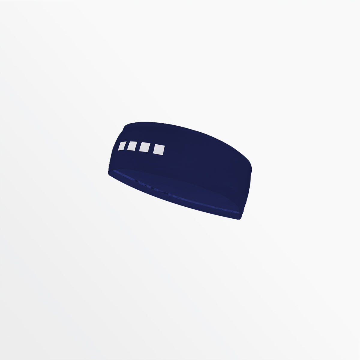 Regular Width Headband With Grip and 4 Cube Logo