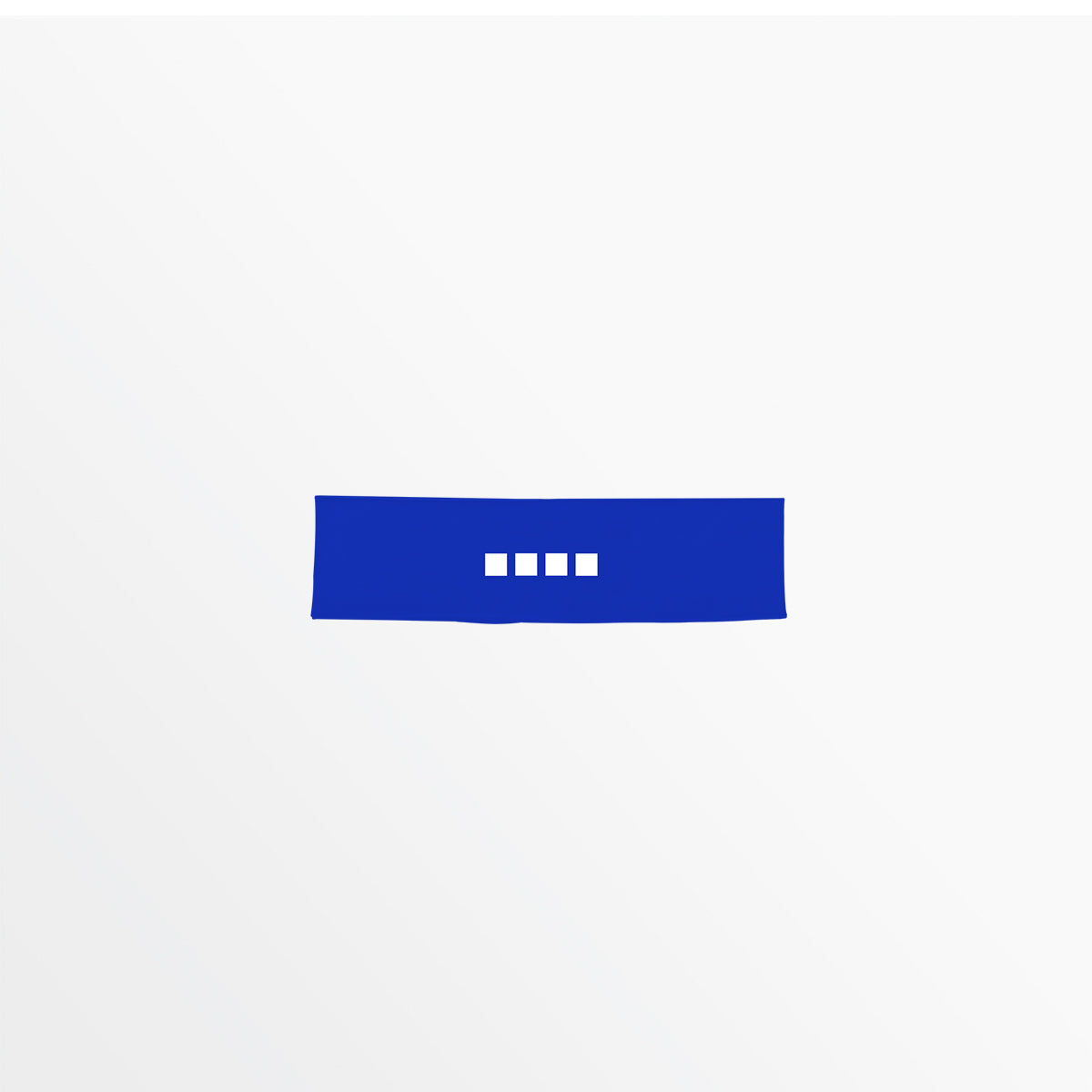REGULAR WIDTH HEADBAND WITH GRIP AND 4 CUBE LOGO Capelli Sport Royal Blue