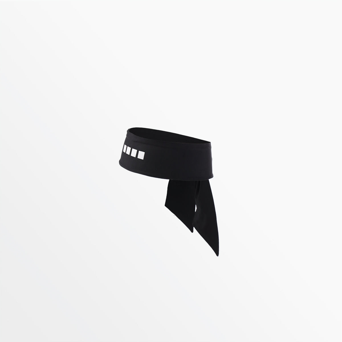 Regular Width Head Tie With Four Cubes Capelli Sport Black