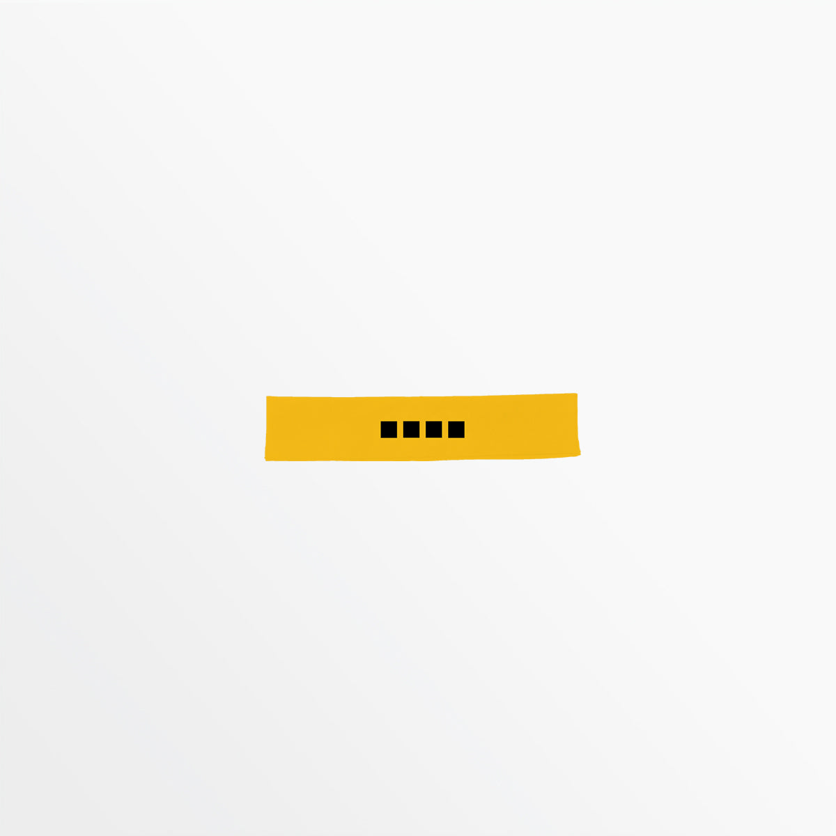 Narrow Regular Width Headband With Grip and 4 Cube Logo Capelli Sport
