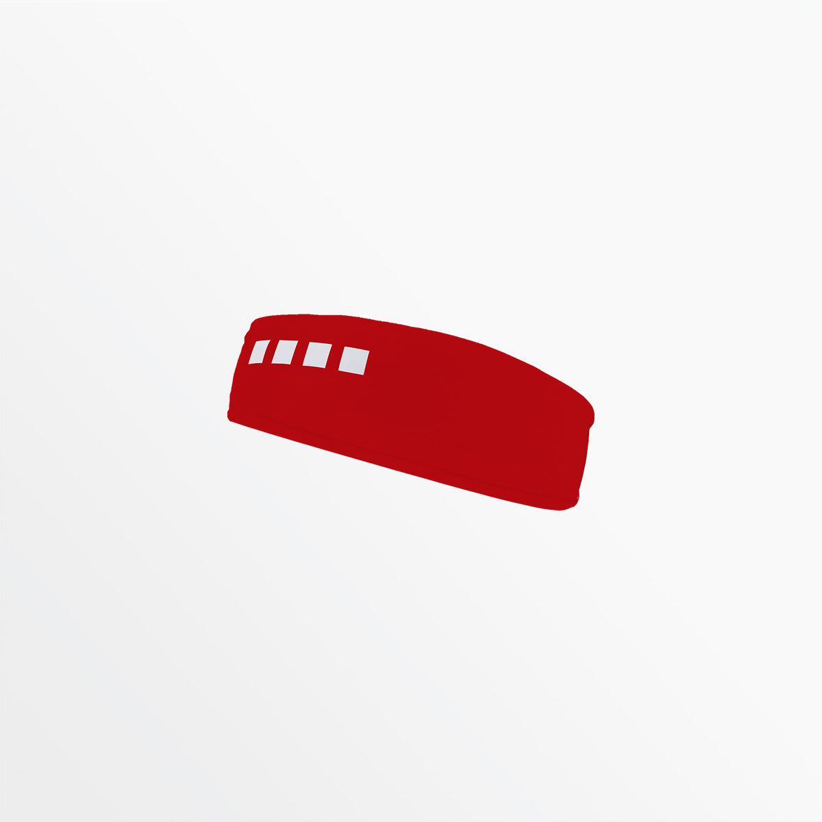Narrow Regular Width Headband With Grip and 4 Cube Logo