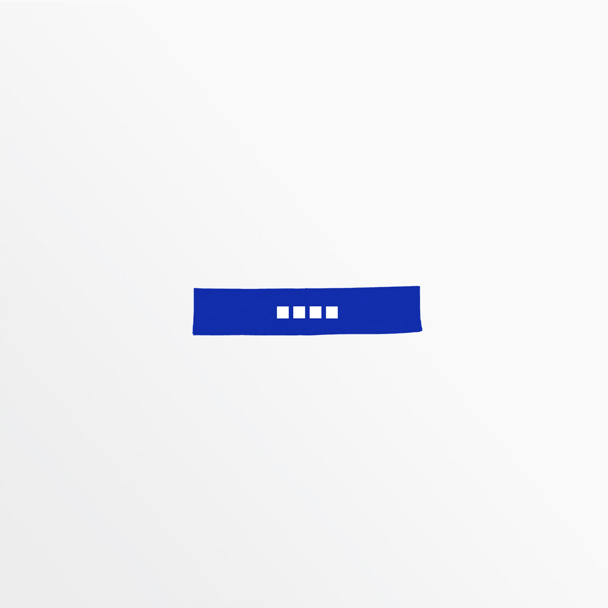 NARROW REGULAR WIDTH HEADBAND WITH GRIP AND 4 CUBE LOGO Capelli Sport Royal Blue