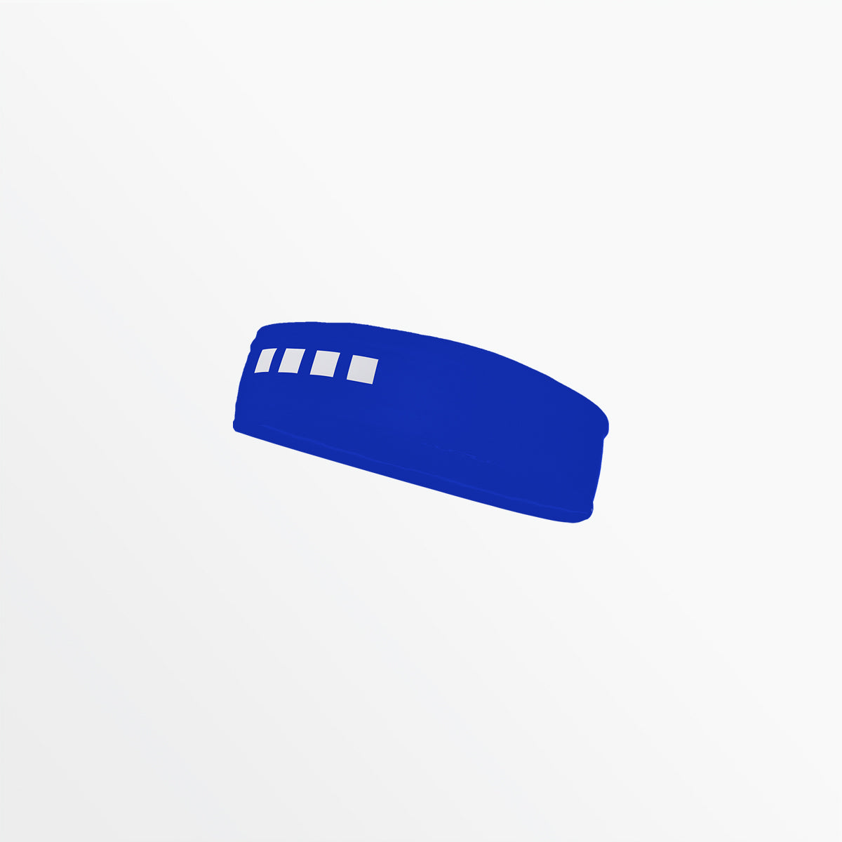 Narrow Regular Width Headband With Grip and 4 Cube Logo