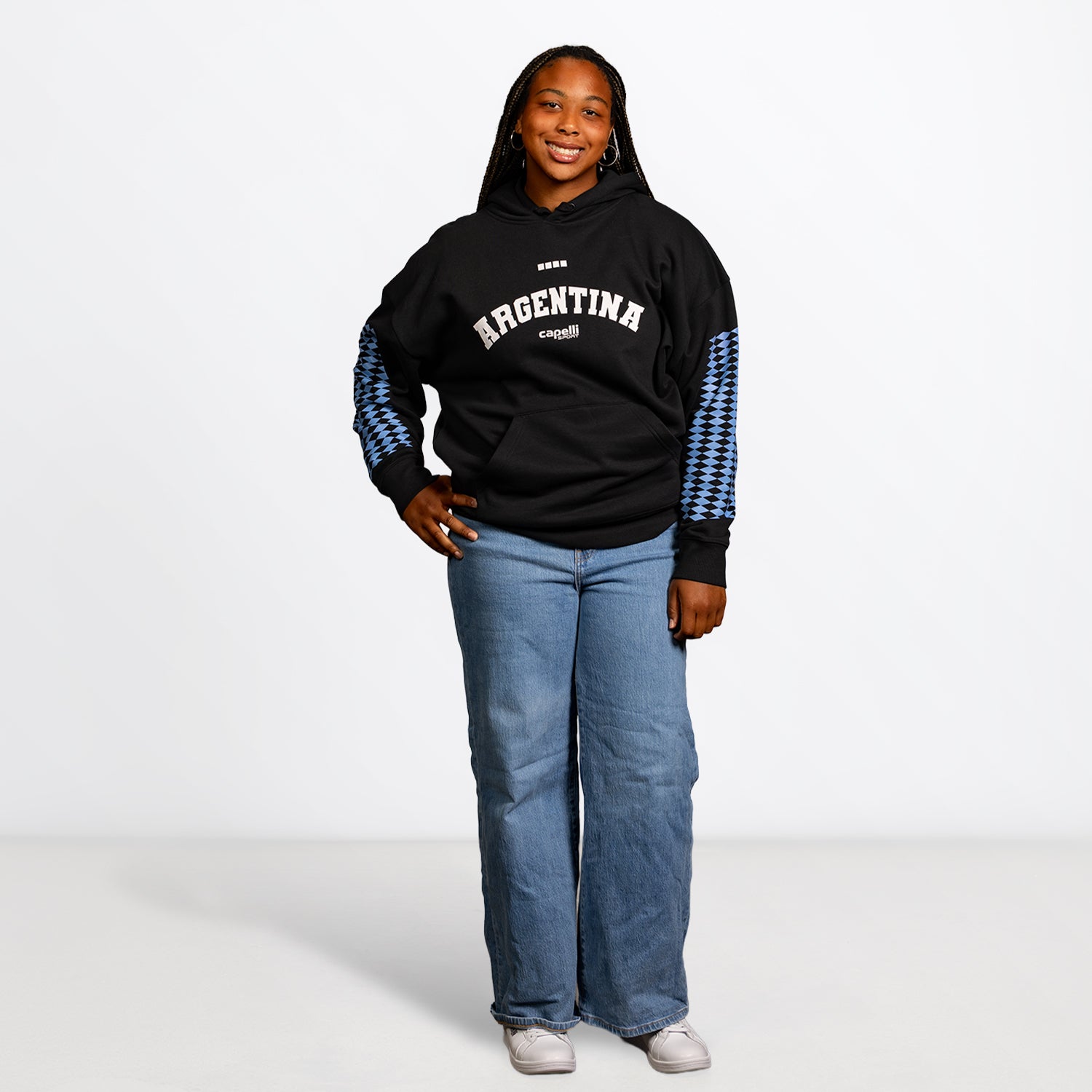 Capelli Sport Argentina Soccer Pullover Hoodie Capelli Sport