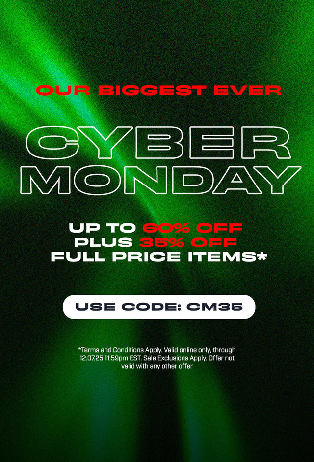 Our Biggest Ever Cyber Monday sale. Up to 60% off plus 35% off full price items. use code CM35 at checkout