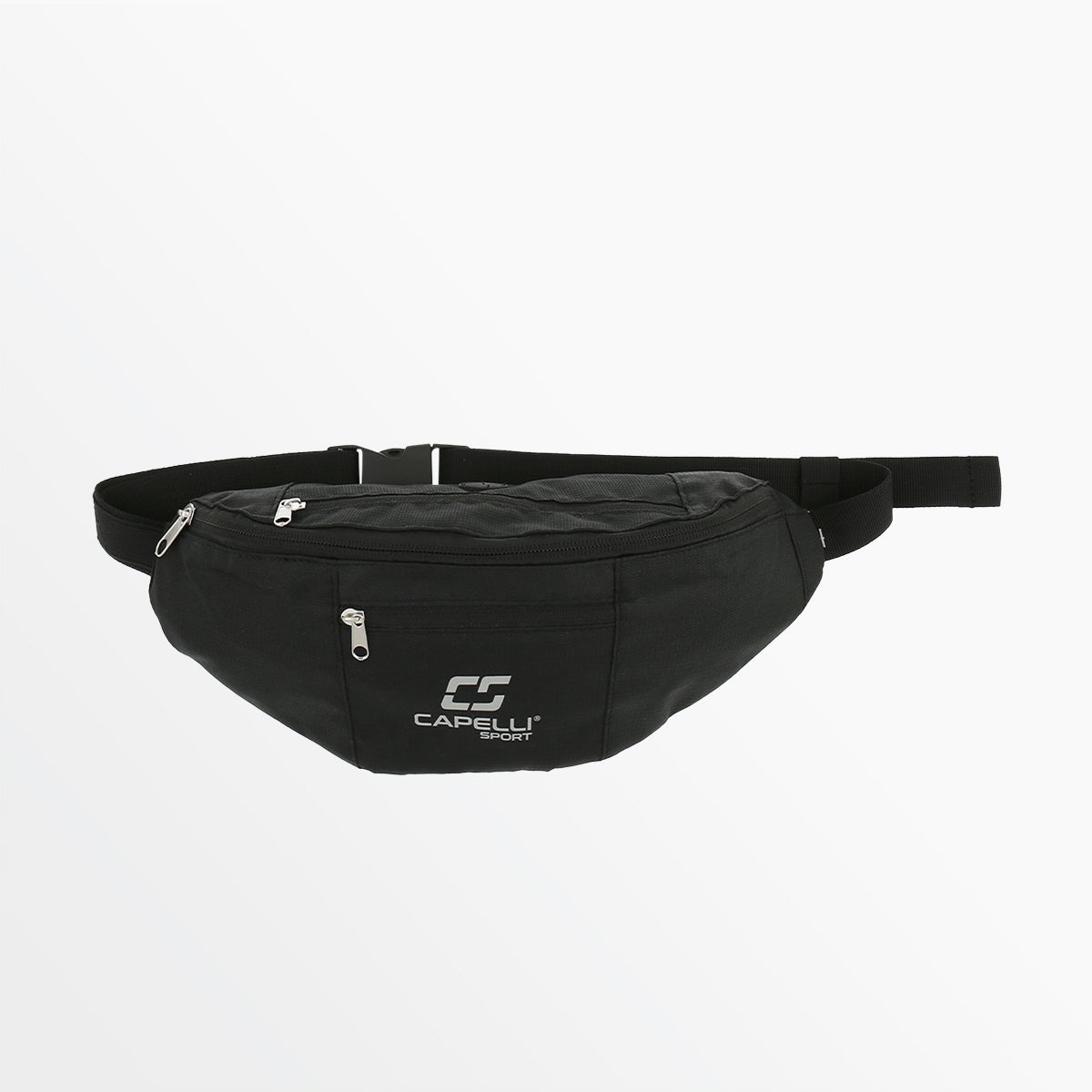 Waist Pack With Zippered Pocked, and Reflective Accents Capelli Sport One Size