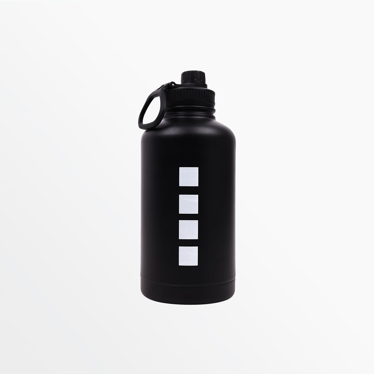 64 Oz Sport Screw Cap Wide Mouth Stainless Steel Water Bottle Capelli Sport