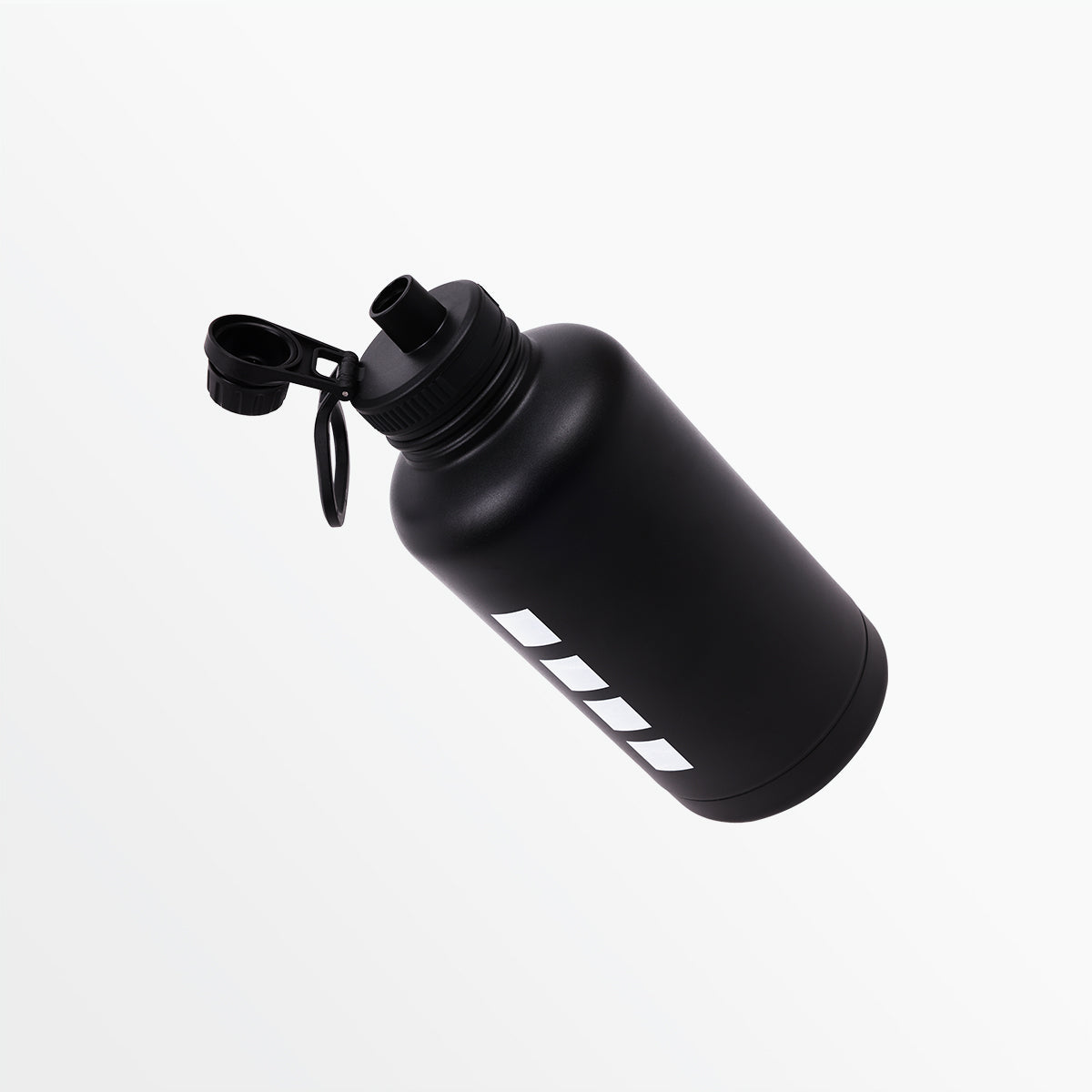 64 Oz Sport Screw Cap Wide Mouth Stainless Steel Water Bottle Capelli Sport