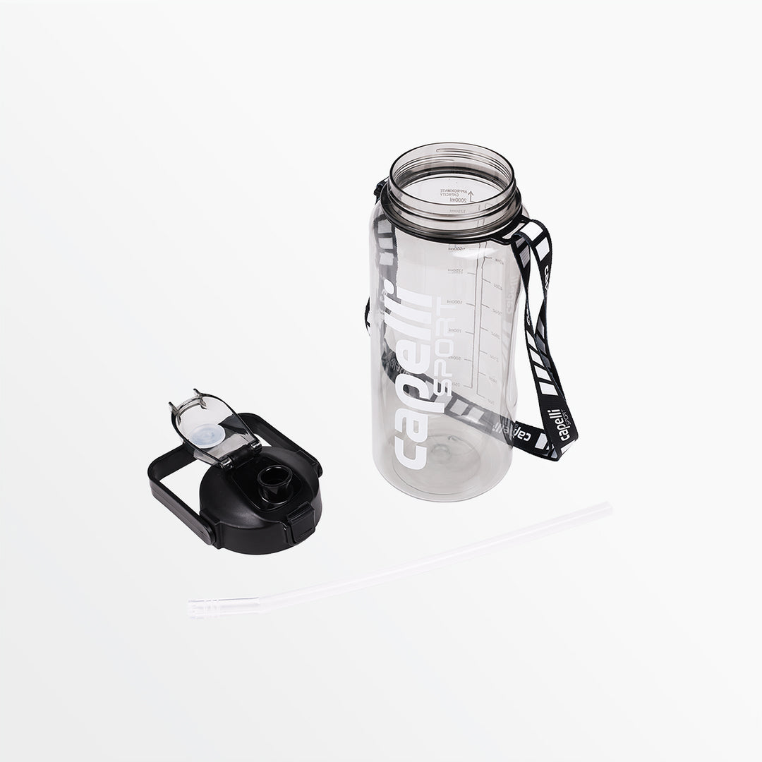 70 Oz Plastic Water Jug With Straw Cover Top – Capelli Sport