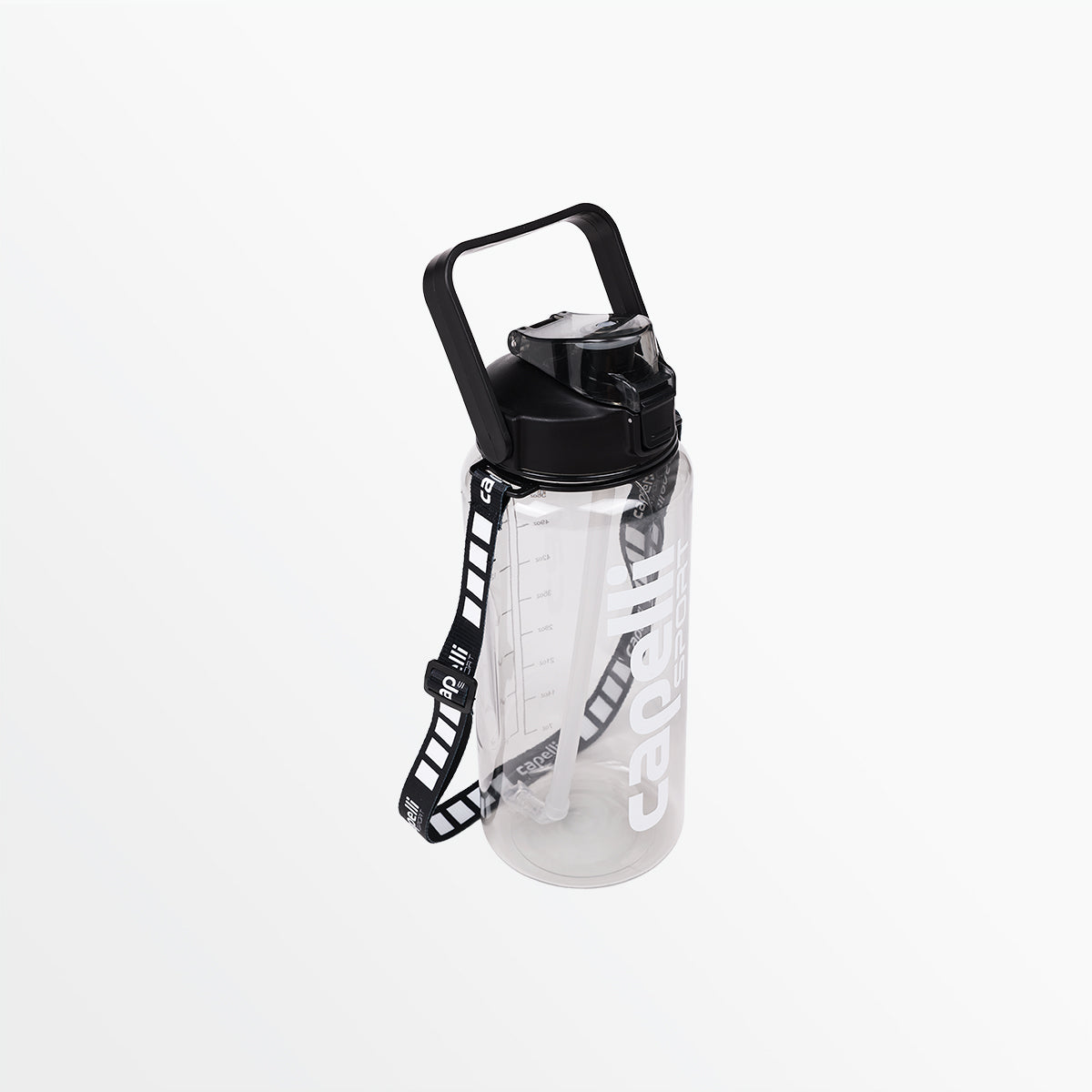 70 Oz Plastic Water Jug With Straw Cover Top Capelli Sport