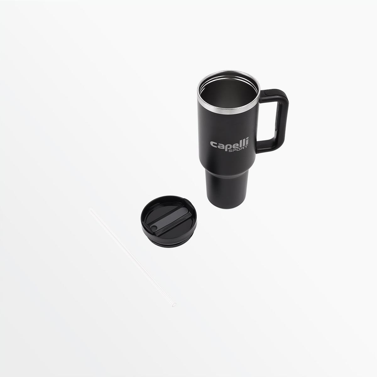 40 Oz Insulated Travel Cup With Handle Capelli Sport