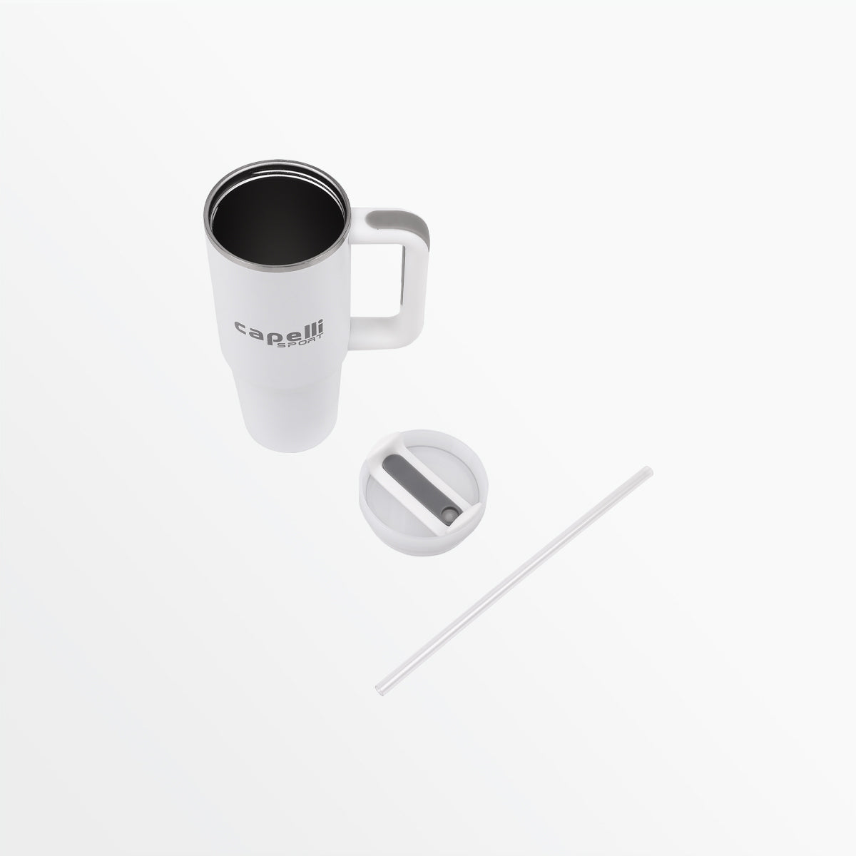 40 Oz Insulated Travel Cup With Handle Capelli Sport