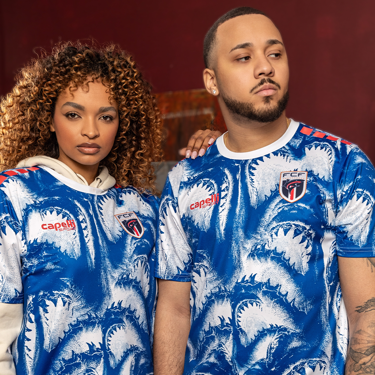 Men's Cabo Verde 2026 Pre-Match Jersey Capelli Sport