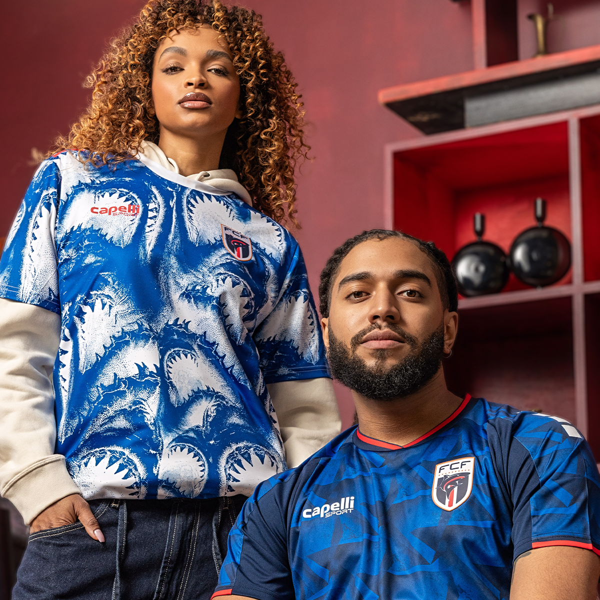 Men's Cabo Verde 2026 Pre-Match Jersey Capelli Sport