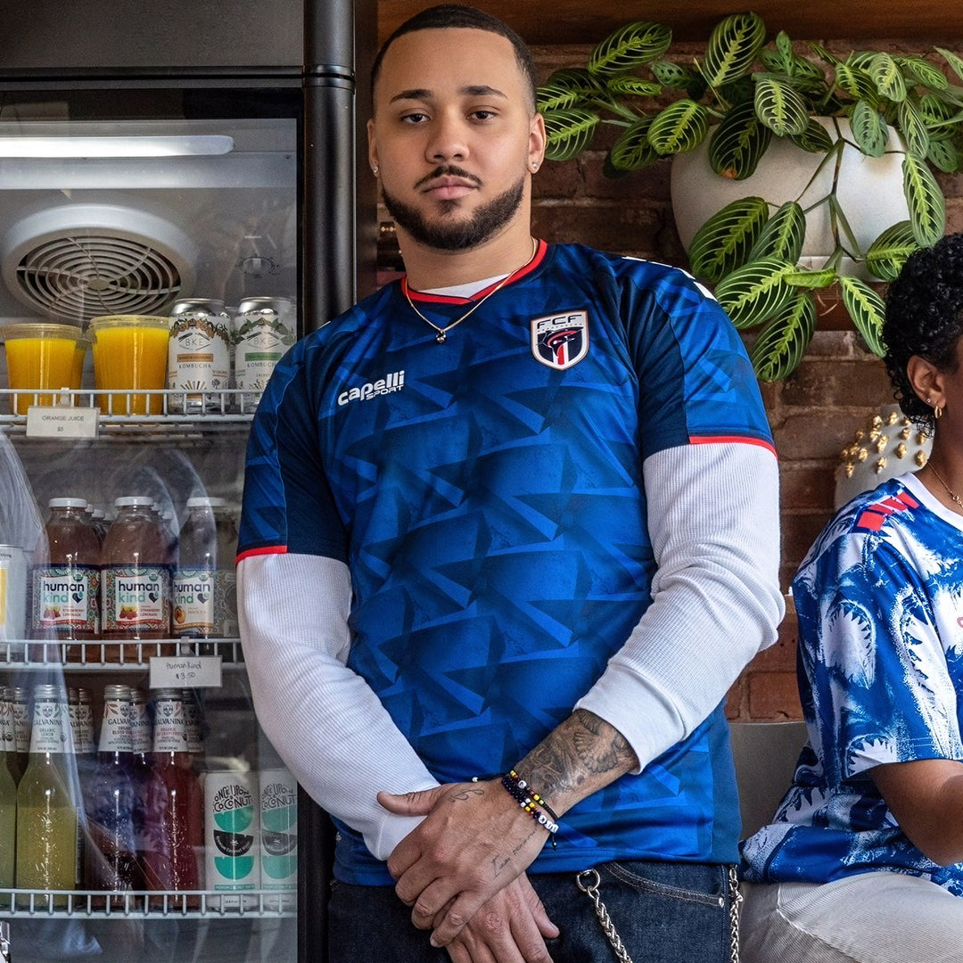 Men's Cabo Verde 2026 Home Replica Soccer Jersey | Capelli Sport