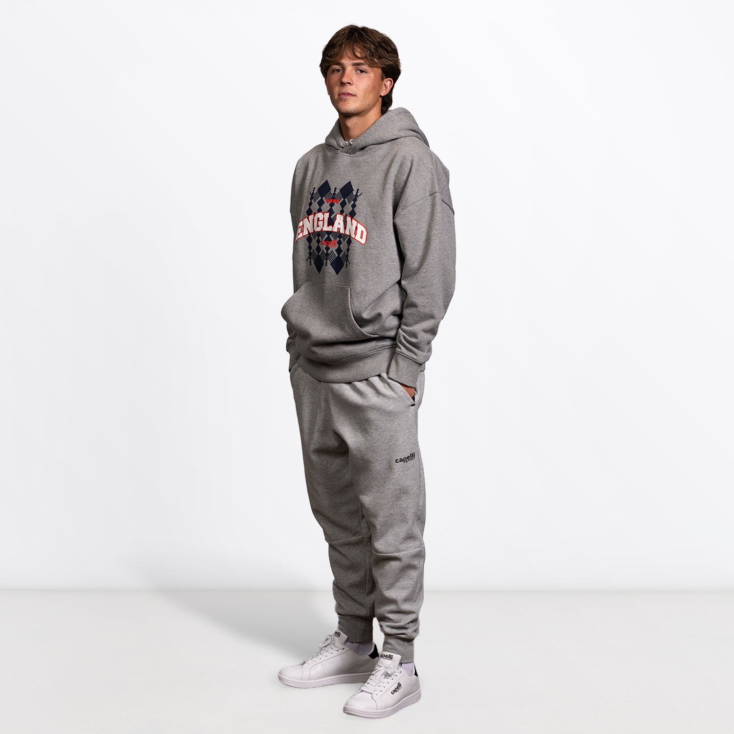 Capelli Sport England Soccer Pullover Hoodie Capelli Sport