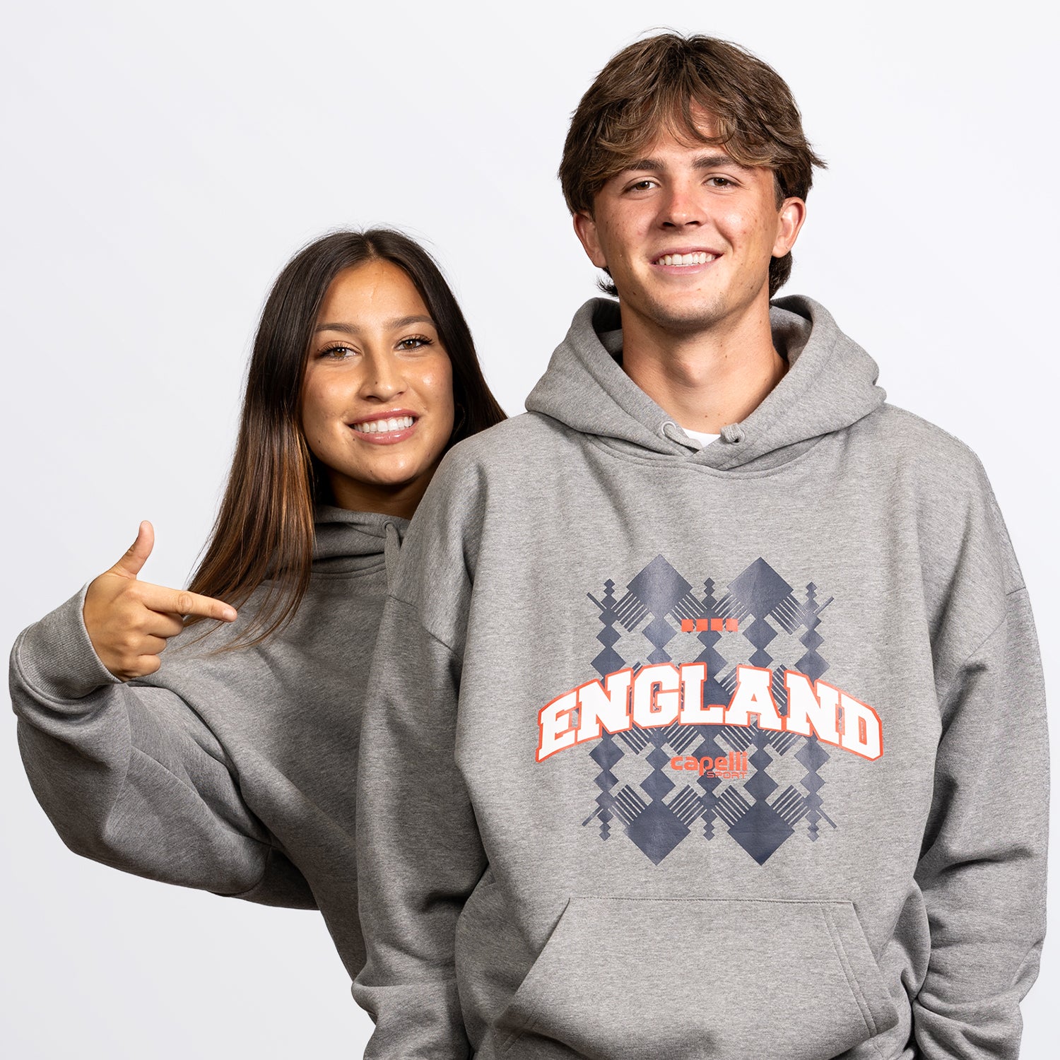 Capelli Sport England Soccer Pullover Hoodie Capelli Sport