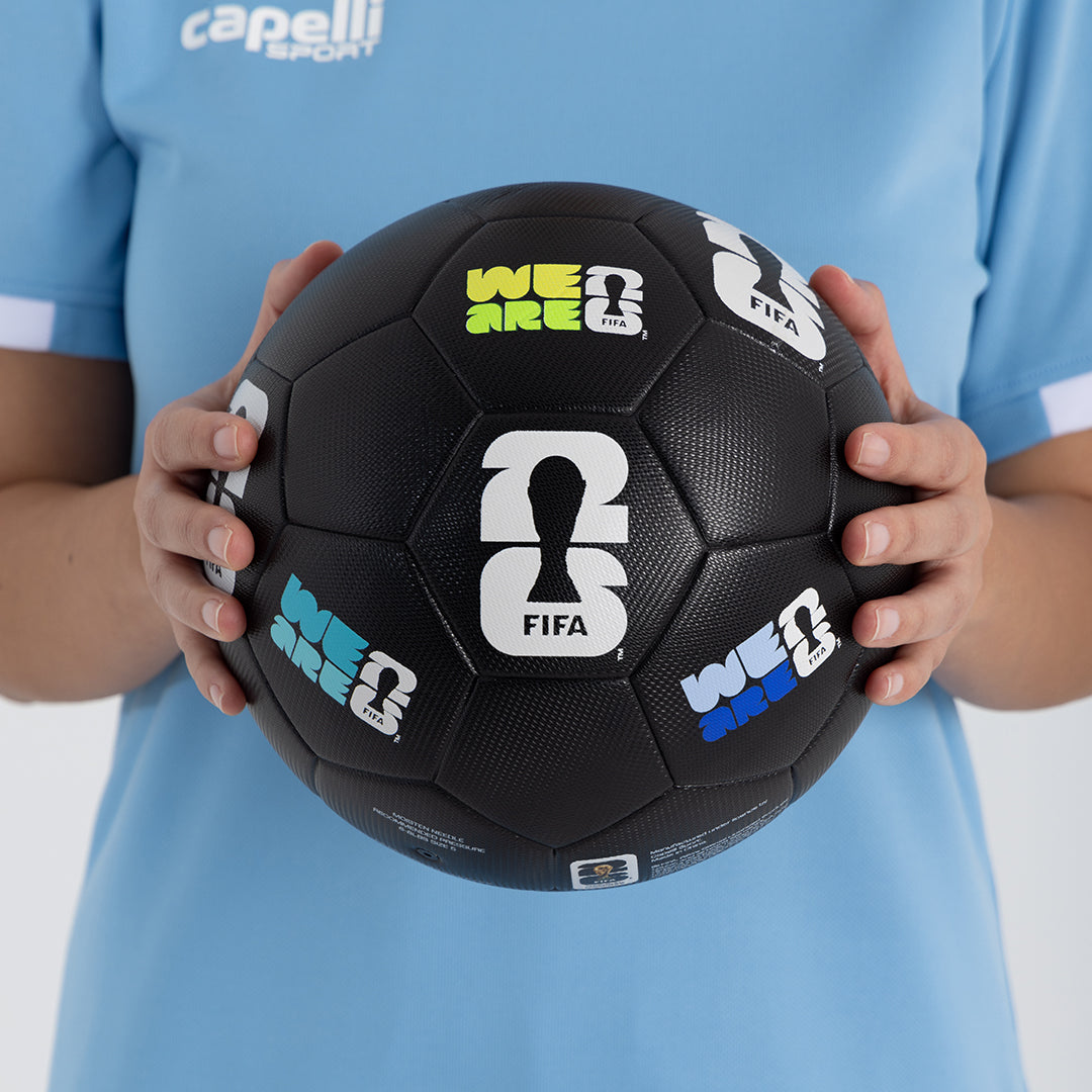Capelli Sport FIFA World Cup Qatar 2022 Tournament Soccer Ball Souvenir Dis Capelli Sport FIFA World Cup Qatar 2022 Core Soccer Ball