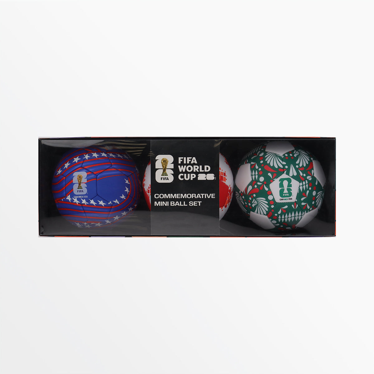 FIFA World Cup 26™ Host Country Soccer Ball Set - 3 Balls - Size 1 Capelli Sport