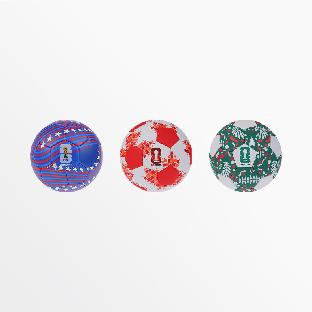 FIFA World Cup 26™ Host Country Soccer Ball Set - 3 Balls - Size 1